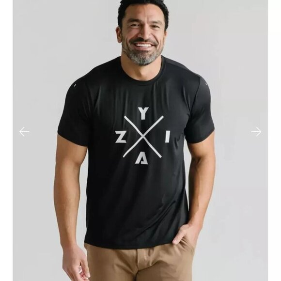 Zyia Men's Shirt L Active Moisture Wicking Zyia X TShirt NWOT - Picture 2 of 5